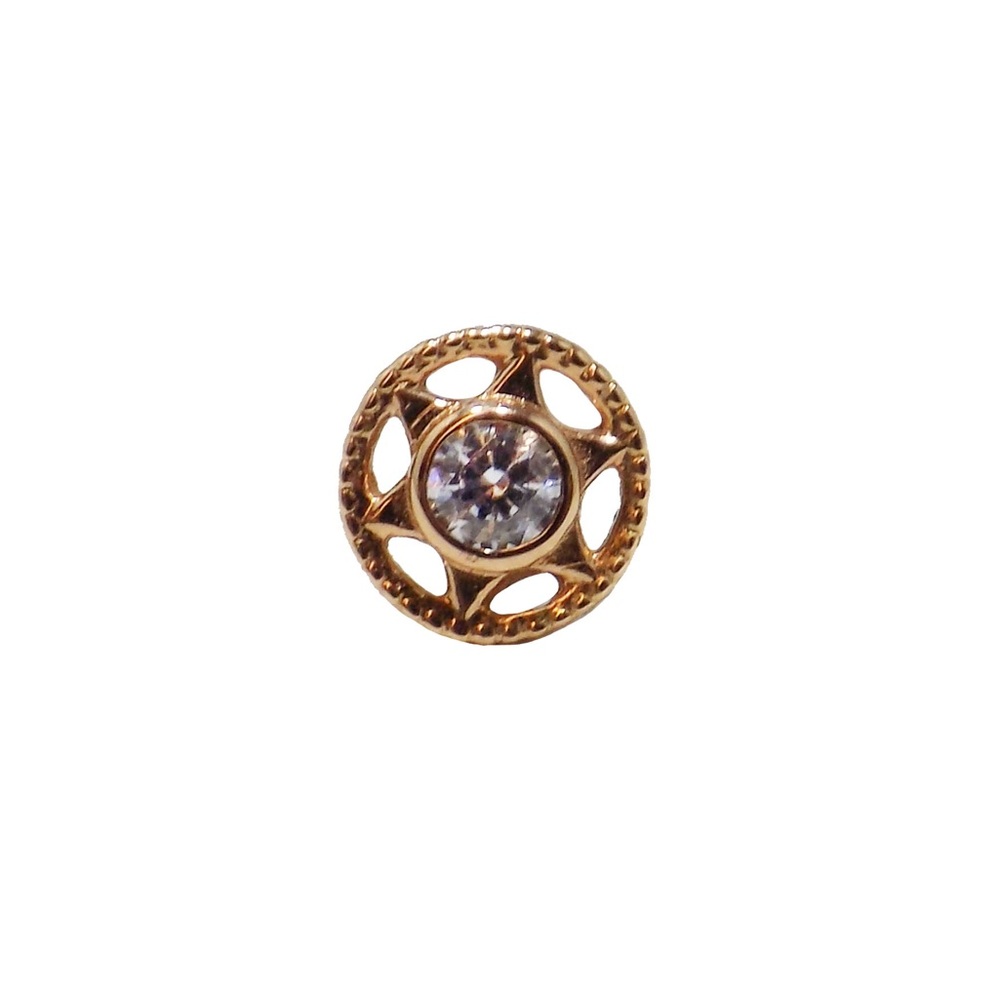 ✨SOLD ✨ Anatometal Rose Gold Vice Threaded End